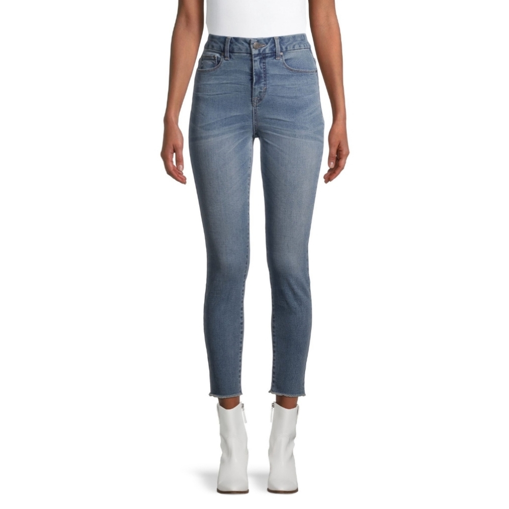 3/$30 NWT Women's TT High Rise Fitted Stretch Ankle Skinny Jeans Size 10